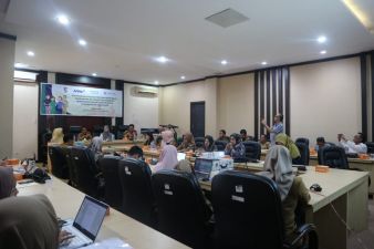 Pertemuan Evaluasi Program Kemitraan Pendampingan Teknis dan Advokasi Percepatan Penurunan Stunting dukungan PT RAPP, Tanoto Foundation dan Yayasan Cipta di Kabupaten Pelalawan
