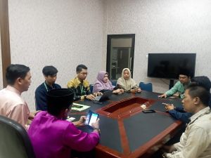 Audiensi Tim BRGM dengan Bappeda Kabupaten Pelalawan