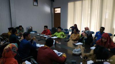 Kepala Bappeda Pelalawan pimpin rapat Evaluasi Kegiatan PAMSIMAS Kabupaten Pelalawan