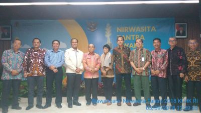 Bupati Pelalawan Paparkan Kinerja  pengelolaan Lingkungan Hidup Kabupaten Pelalawan di Depan Panelis penghargaan Nirwasita Tantra Award 2018