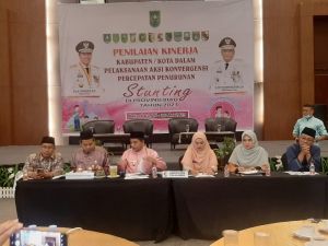 Penilaian Kinerja Kabupaten/ Kota dalam Pelaksanaan Aksi Konvergensi Percepatan Penurunan Stunting di Provinsi Riau Tahun 2023