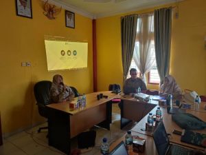 Bappeda Kabupaten Pelalawan Melakukan Sosialisasi Sistem Informasi Pembangunan Daerah Republik Indonesia (SIPD-RI) di Kecamatan Pangkalan Lesung