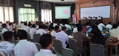Kepala Bappeda Pelalawan pimpin rapat penyusunan Rancangan Awal Renja Tahun Anggaran 2021