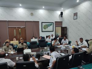 Rapat RAKORTEKBANGDA RKPD Tahun 2024 dengan Penyaji Sekretariat Daerah
