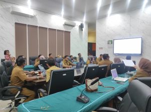 Rapat Penyusunan Evaluasi RPJPD Kabupaten Pelalawan.