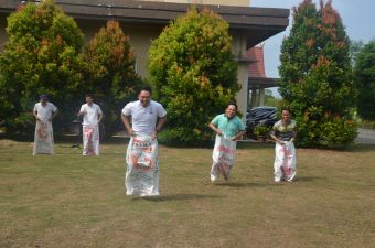 Meriahkan HUT RI ke 73, Bappeda Kabupaten Pelalawan Gelar berbagai Perlombaan
