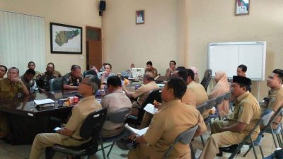 Bappeda Pelalawan Pimpin rapat Tim Pokja BKPRD Kabupaten Pelalawan Pembahasan Rancangan Peraturan Bupati tentang Tata Cara Pemanfaatan Ruang