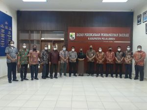 Bappeda Pelalawan menerima Kunjungan Kerja DPRD Kabupaten Sijunjung Provinsi Sumatera Barat