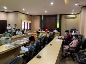 Kepala Bappeda ikuti pertemuan virtual dengan Institut Teknologi Bandung dalam rangka Perencanaan dan Perancangan Kawasan Perkotaan Pangkalan Kerinci Kabupaten Pelalawan Berbasis Industry 4.0 dan Society 5.0